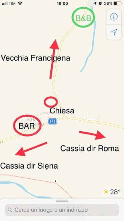 圣卡西亚诺·戴·巴格Francigena住宿加早餐旅馆 外观 照片